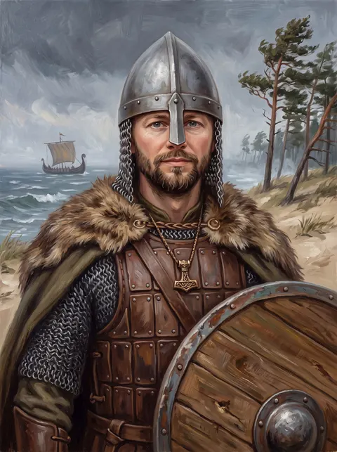 Tapyto portreto pavyzdys: Vikingai